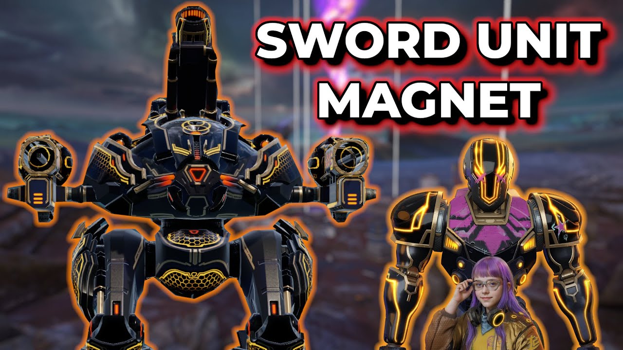 WR - UE Fenrir UE Redeemer Taran Is A Sword Unit Magnet | War Robots