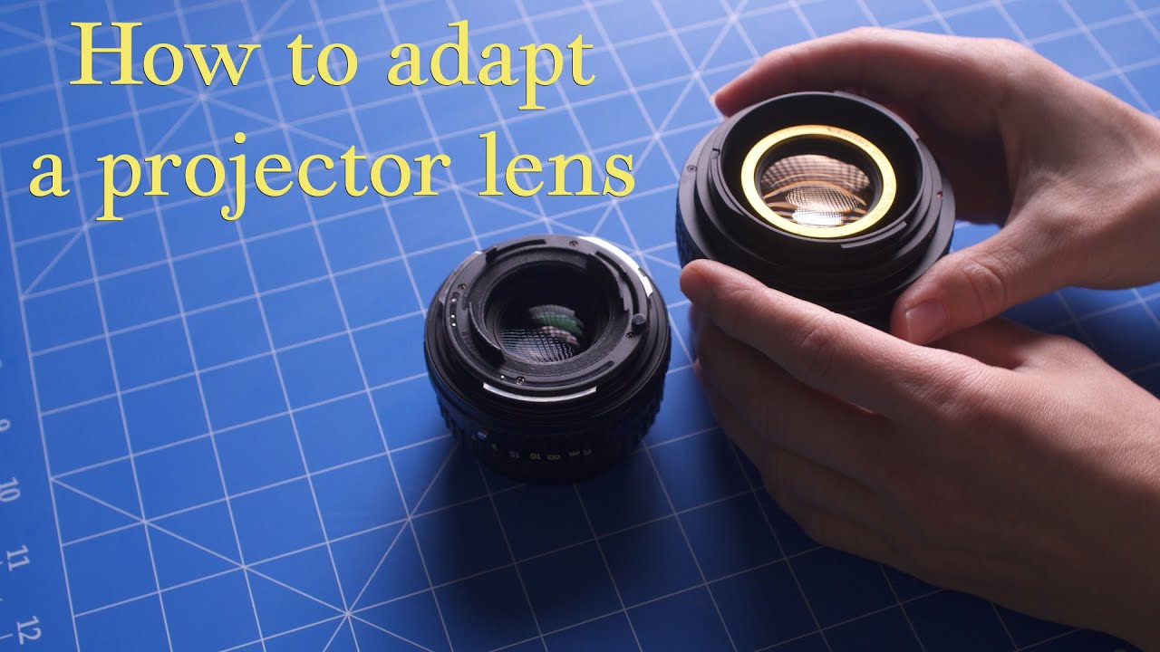 How to adapt a projector lens to a film camera - Film & Tape Take 5