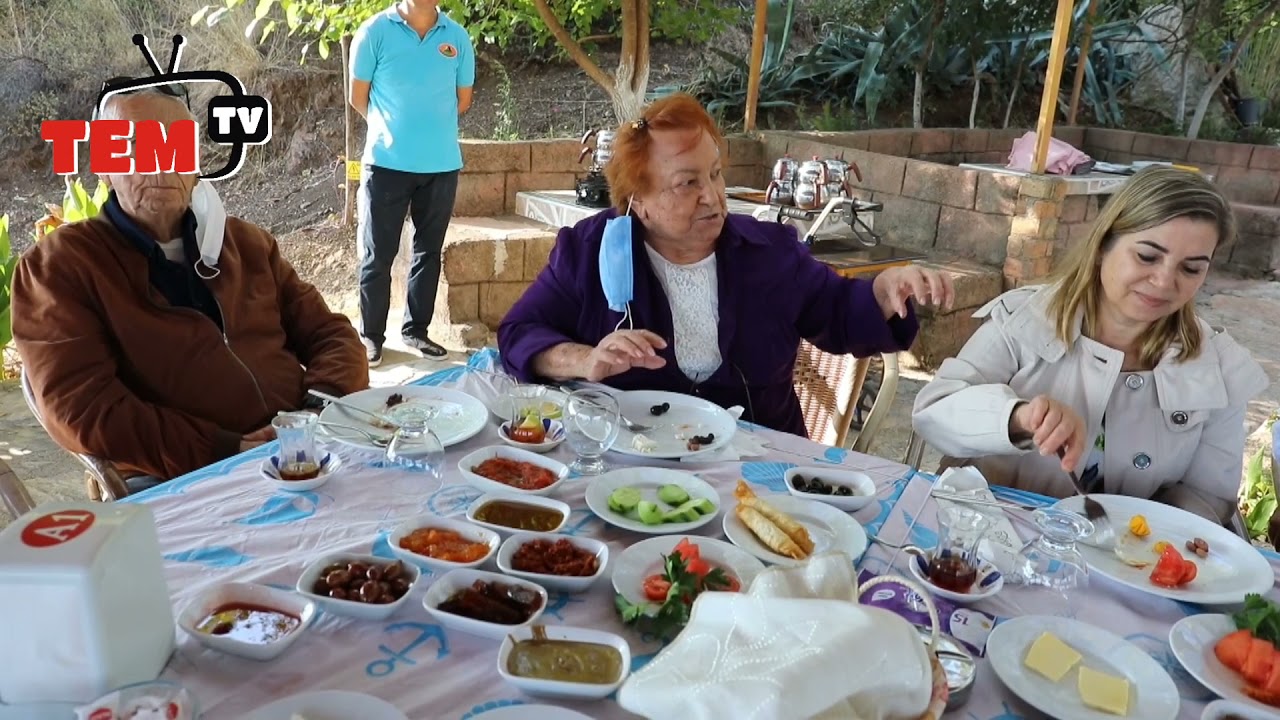 #Marmaris Huzurevi Sakinlari İlkez Dışarı Çıktılar