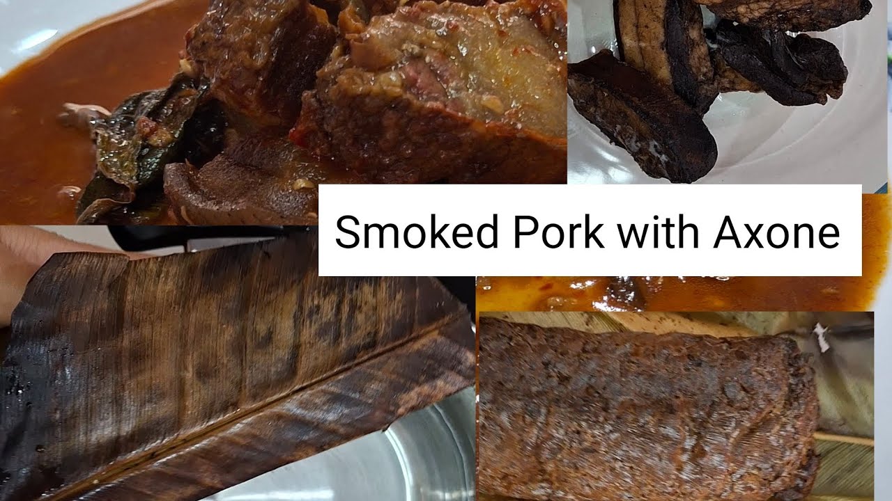 Smoked pork with Axone|Smoked pork|Axone