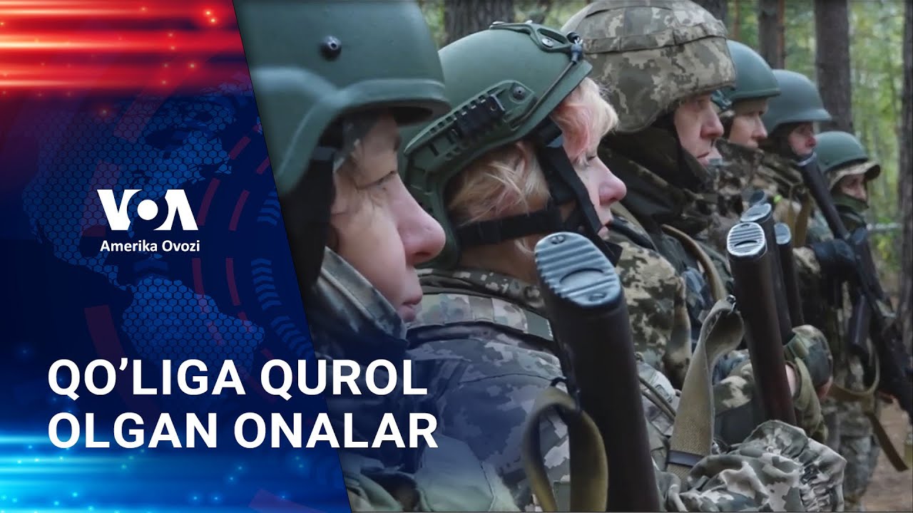 Ukrain ayollari: Uch kun o’qituvchi, uch kun harbiy