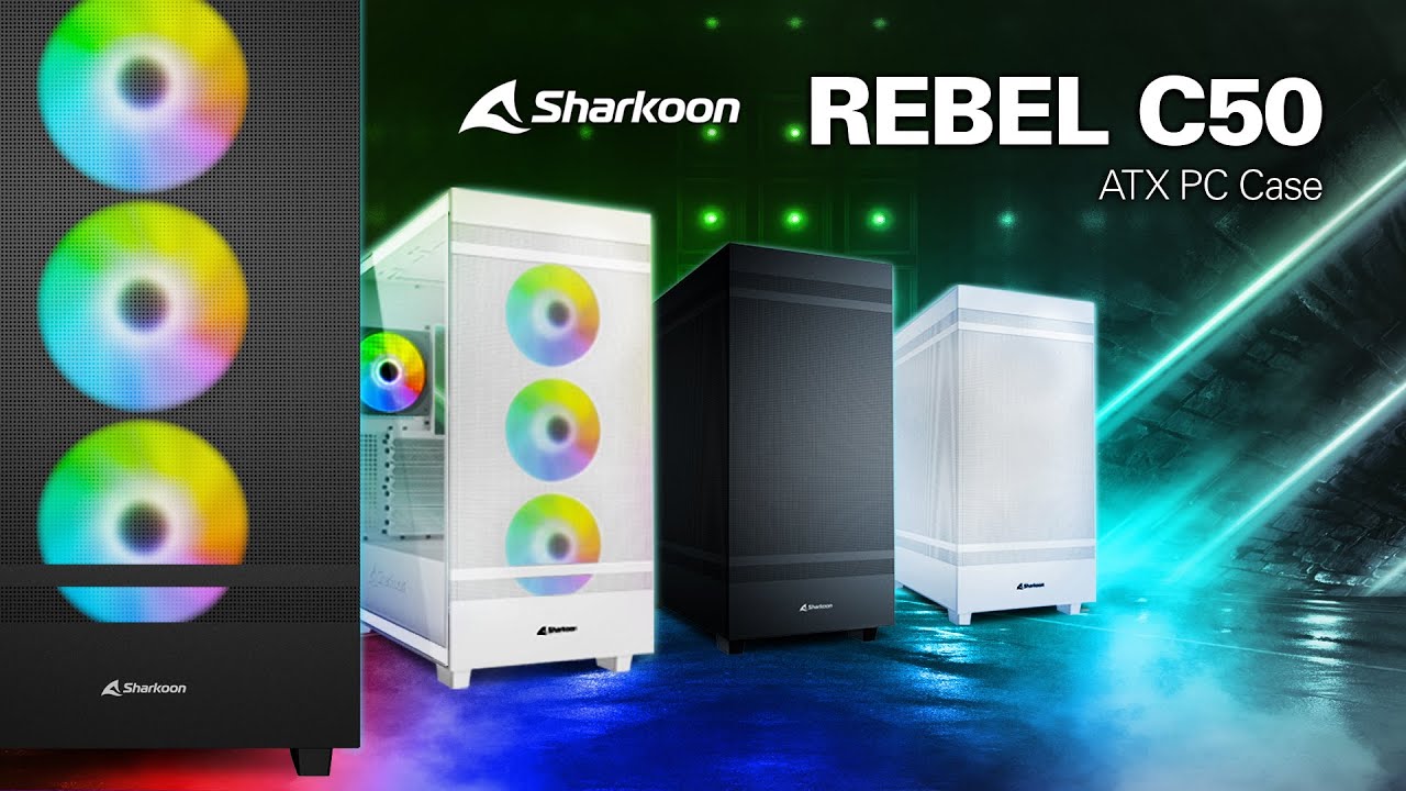 Sharkoon Rebel C50 ATX PC Case