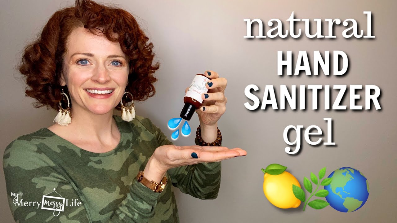DIY Natural HAND SANITIZER Recipe