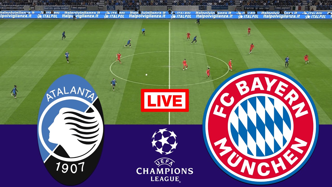 🔴In Diretta : Atalanta vs Bayern München | Champions League 25/26 | Streaming completo della partita
