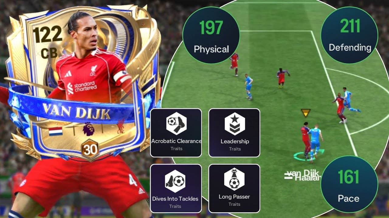 UTOTY Van Dijk: The PERFECT CB? 🔥 | FC Mobile Reviews