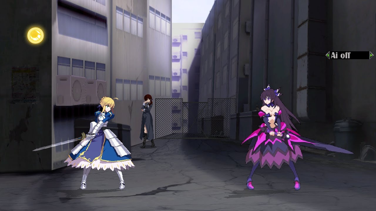 M.U.G.E.N - Saber ( Fate ) vs  Black Princess Tohka ( Date A Live )