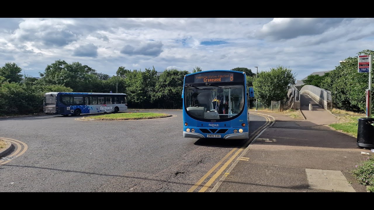 A familiar face - Ex-Arriva Kent 3814 - GN06EUU - Volvo B7RLE Wright Eclipse Urban - [ZF6HP552C]