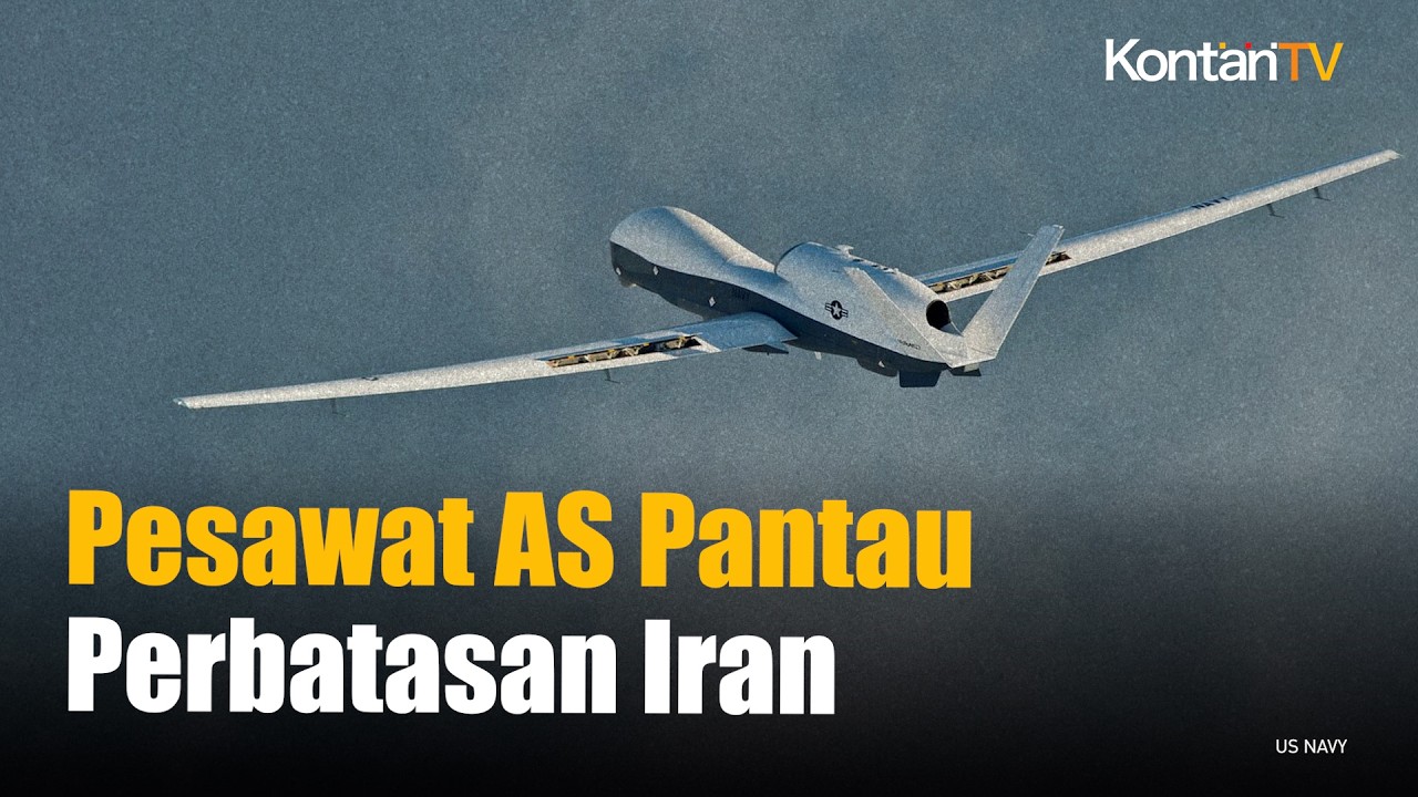 Ketegangan Meningkat, Pesawat Mata-mata AS Terdeteksi Pantau Perbatasan Iran