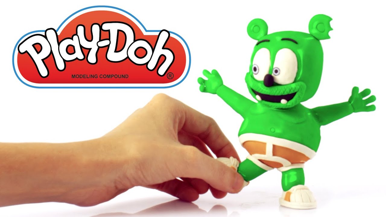 DibusYmas Gummy Bear Play Doh Stop motion video - Vengatoon
