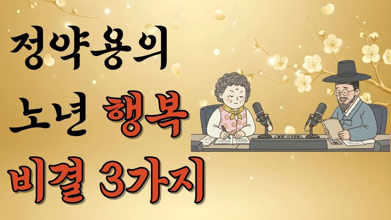 노년에 자식에게 다 주면 안되는 이유(feat.정약용)