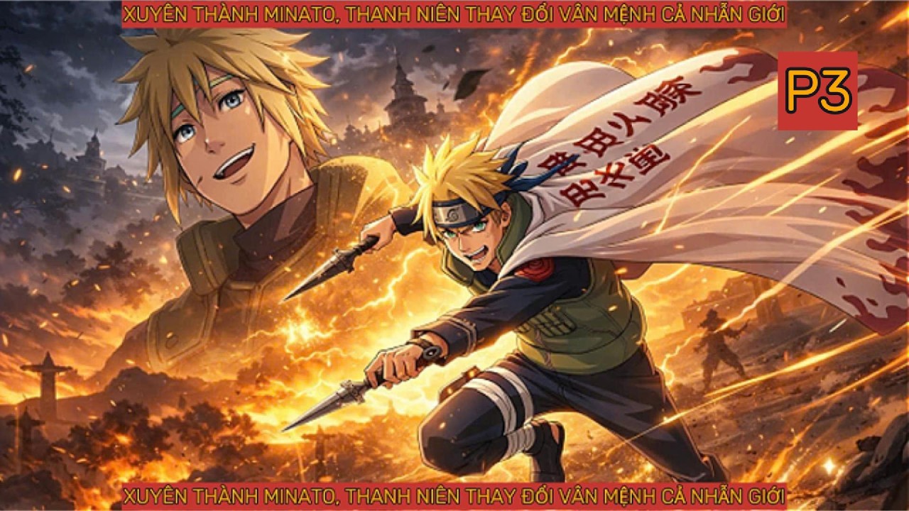 Full P3 Narutofanfic: Xuyên không trở thành Minato, thanh niên thay đổi cả nhẫn giới