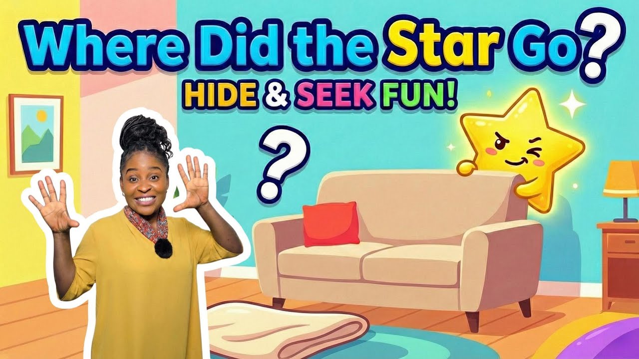 Where Did the Star Go? Hide & Seek Fun! | Edo Ms. Adesuwa