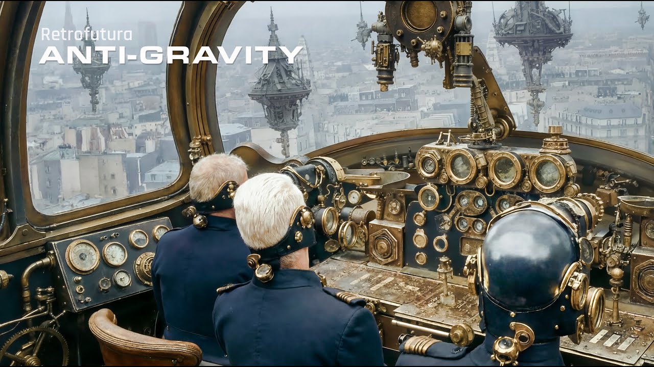 Anti-Gravity: Piloting the Giants of the Sky | AI 4K &mdash; Retrofutura