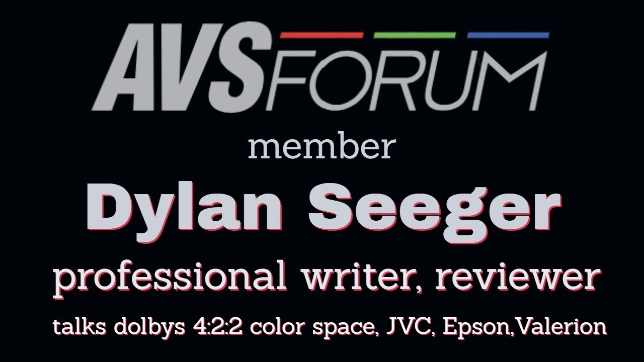 AVS Forum member ( Seegs ) 
