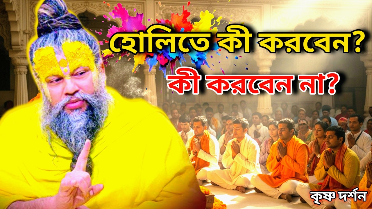 Maharajji's Holi Message: What to Do, What Not to Do | The Secret of Holy Holi!