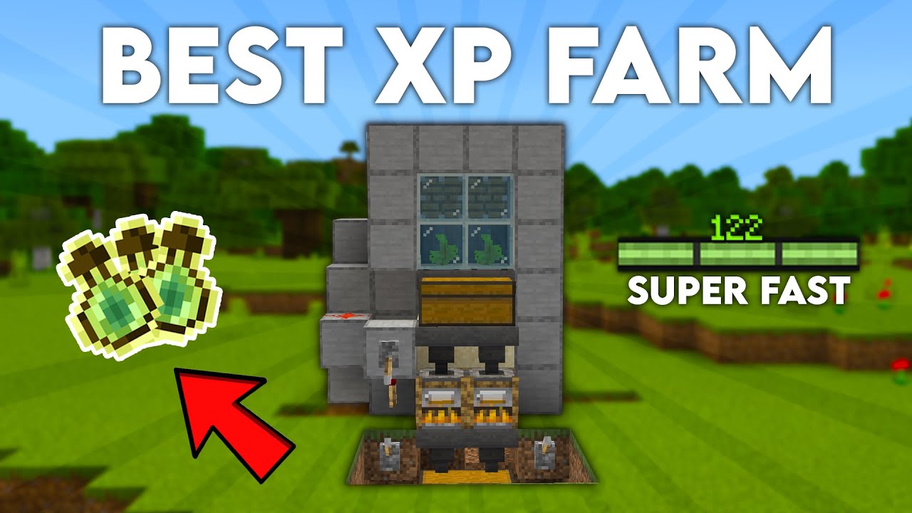 BEST 1.18 XP FARM TUTORIAL in Minecraft (MCPE/Xbox/PS4/Nintendo Switch/PC)