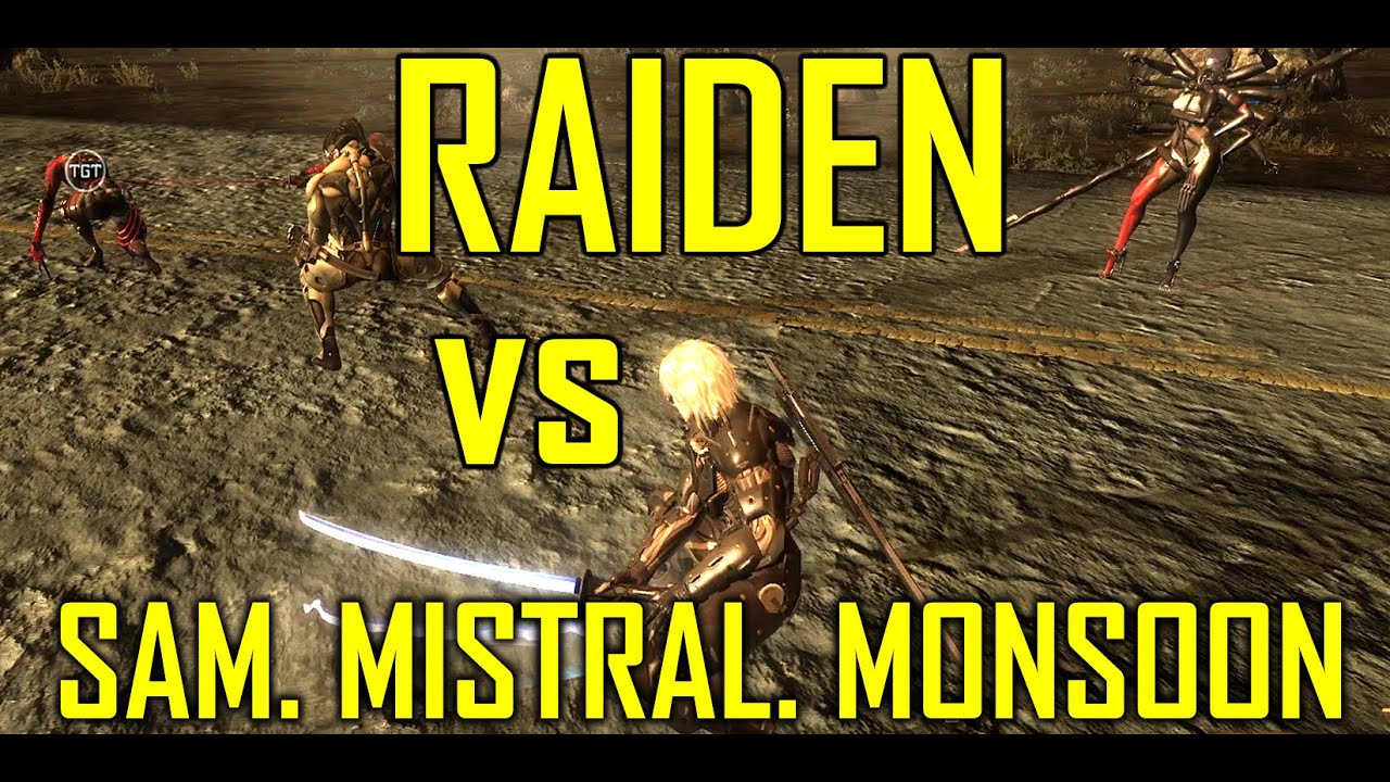 MGR - Raiden Vs Sam, Monsoon & Mistral