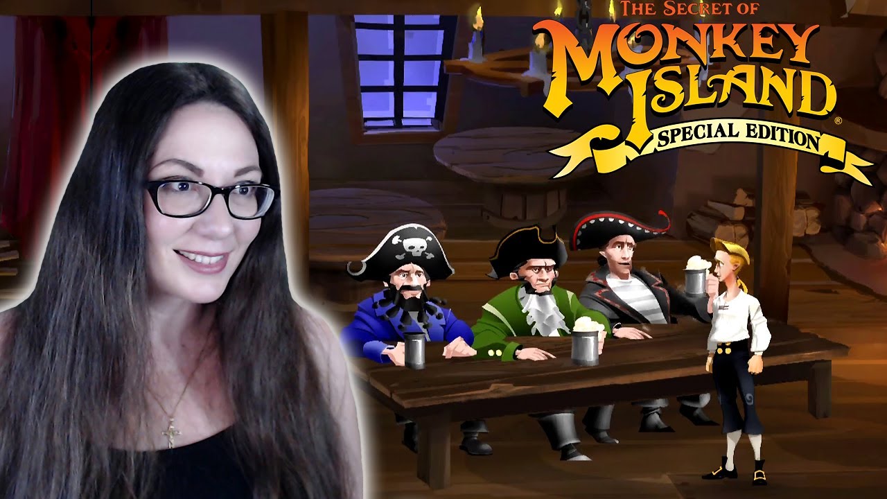 We Want To Be A Pirate! | The Secret of Monkey Island Special Edition Pt 1 | Blind Gameplay