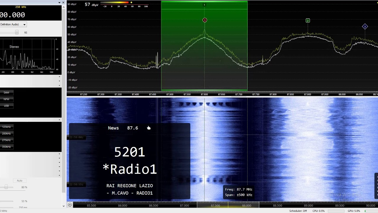 RAI Radio 1 - Italian national anthem and time signal, at midnight