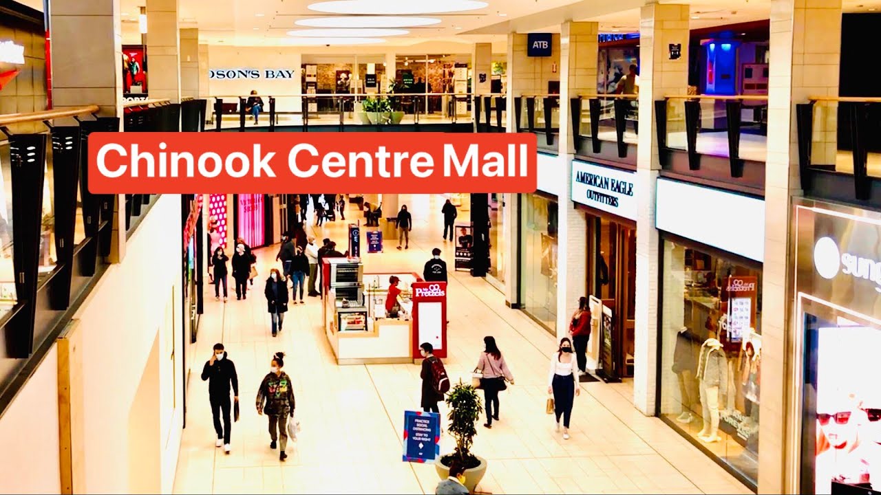 CALGARY’S largest mall, CF CHINOOK CENTRE MALL, Alberta, Canada 🇨🇦
