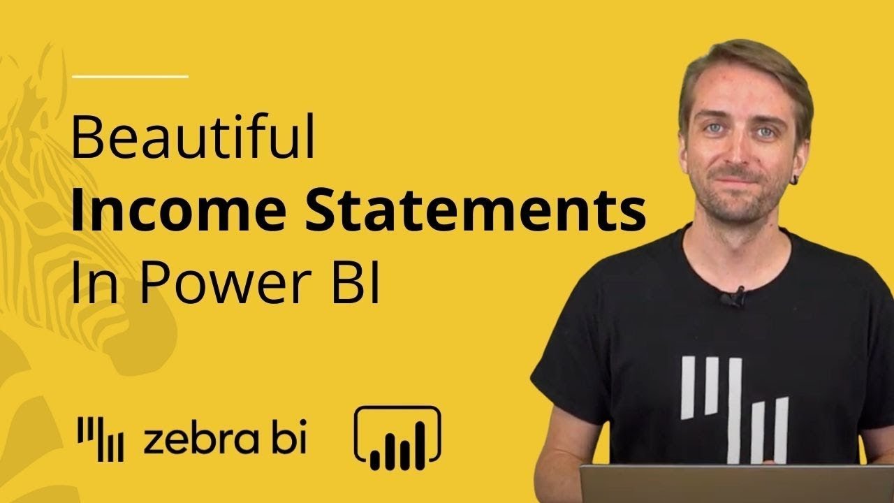 Power BI Income Statement or P&L In Just A Few Steps! || Zebra BI Knowledge Base