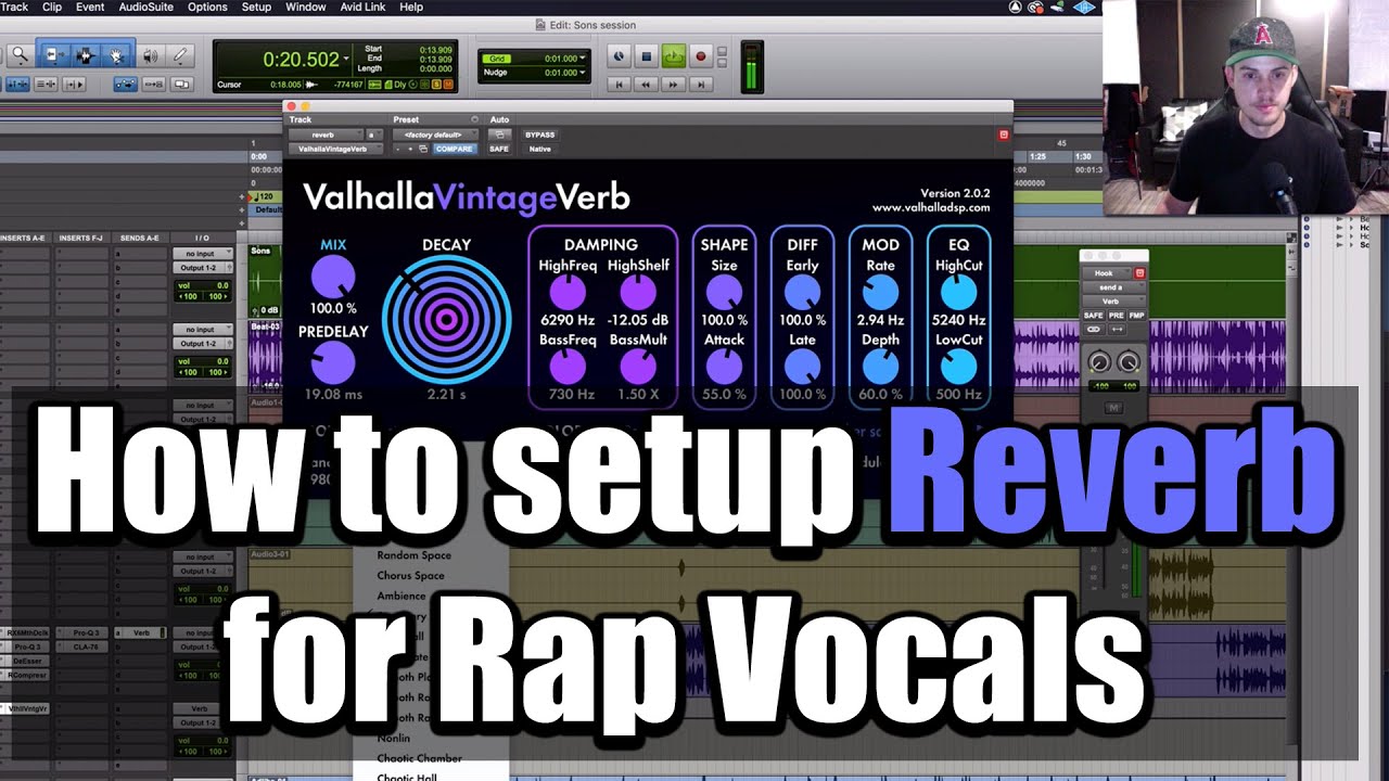 How to setup Reverb for Rap Vocals