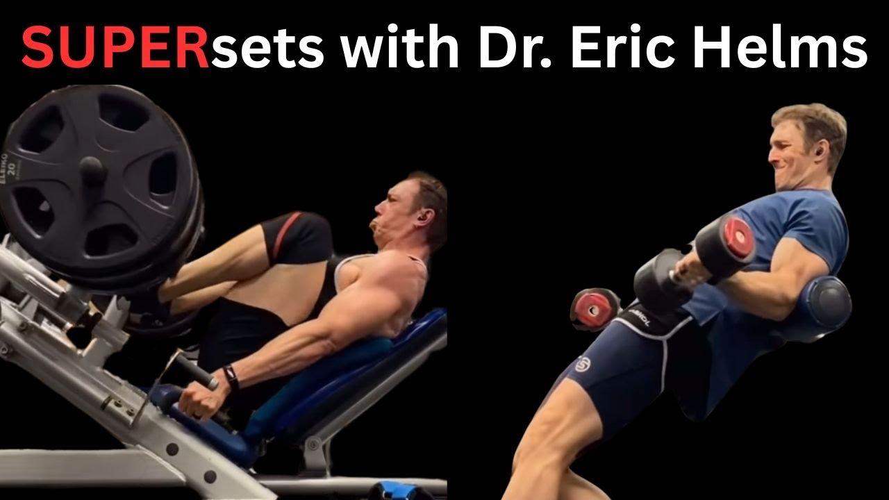 Drop sets Rest Pause Superset Agonist Antagonist Pairs Tri Giant sets & more with Dr Helms & Kassem