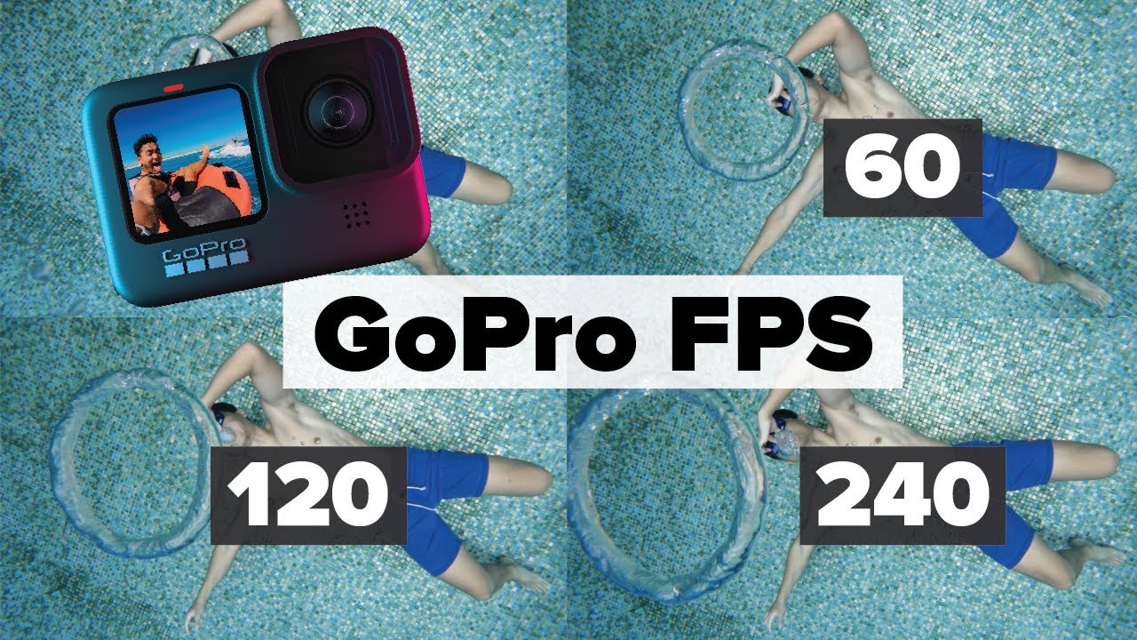 How to create epic slow motion! GoPro FPS EXPLAINED