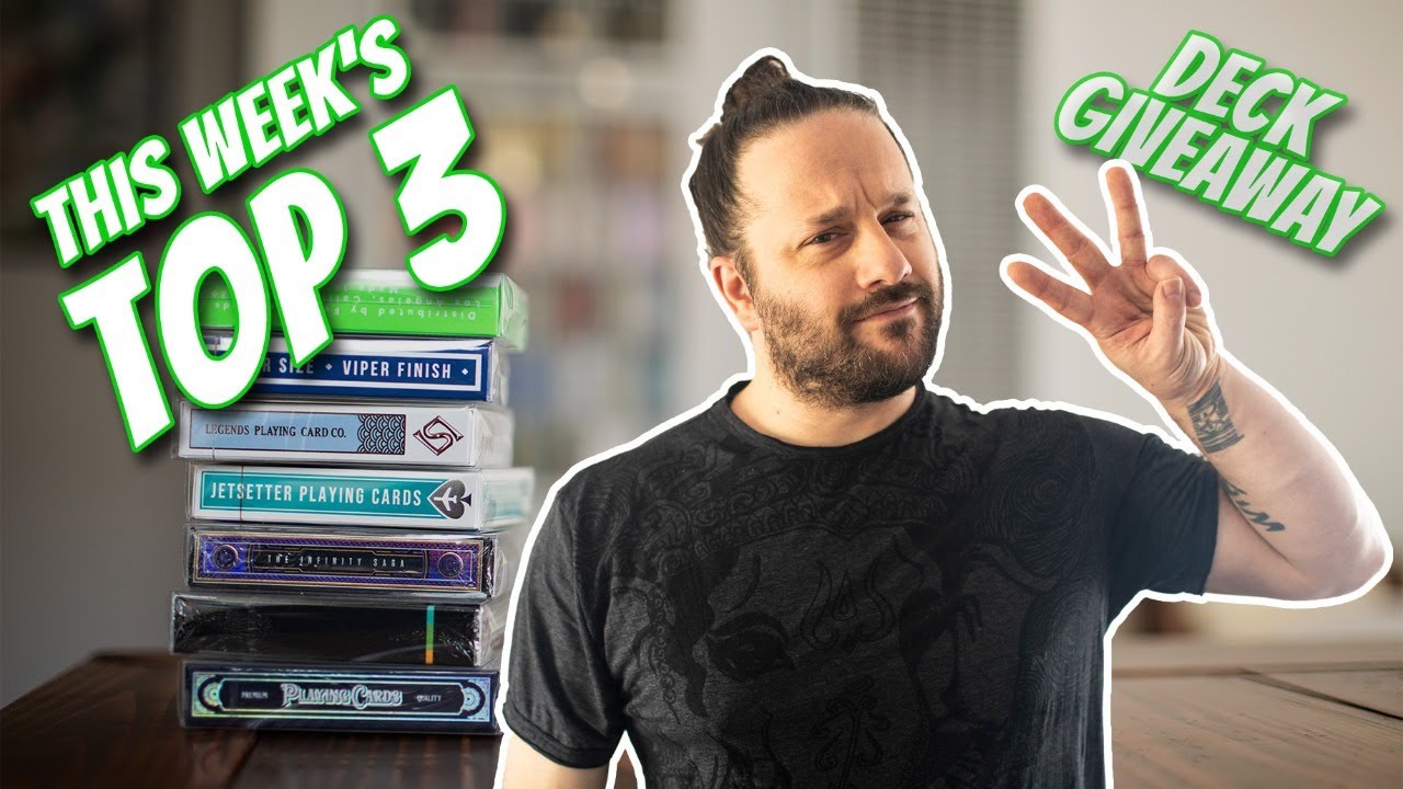 Top 3 Playing Cards - January 8 | NEW Playing Cards 2022 + GIVEAWAY