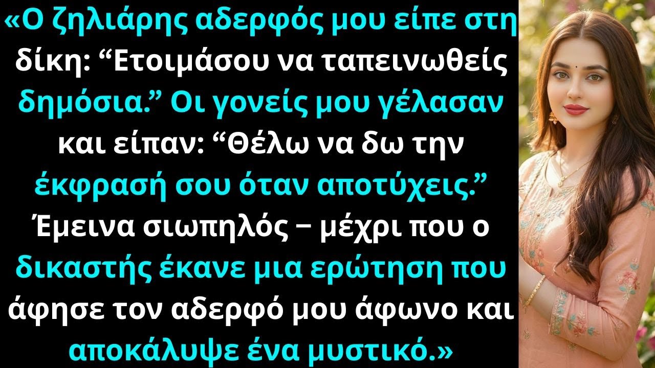 «Ο ζηλιάρης αδερφός μου προσέλαβε δικηγόρο να με κηρύξει δημόσια σε πτώχευση – μέχρι ο δικαστής.»
