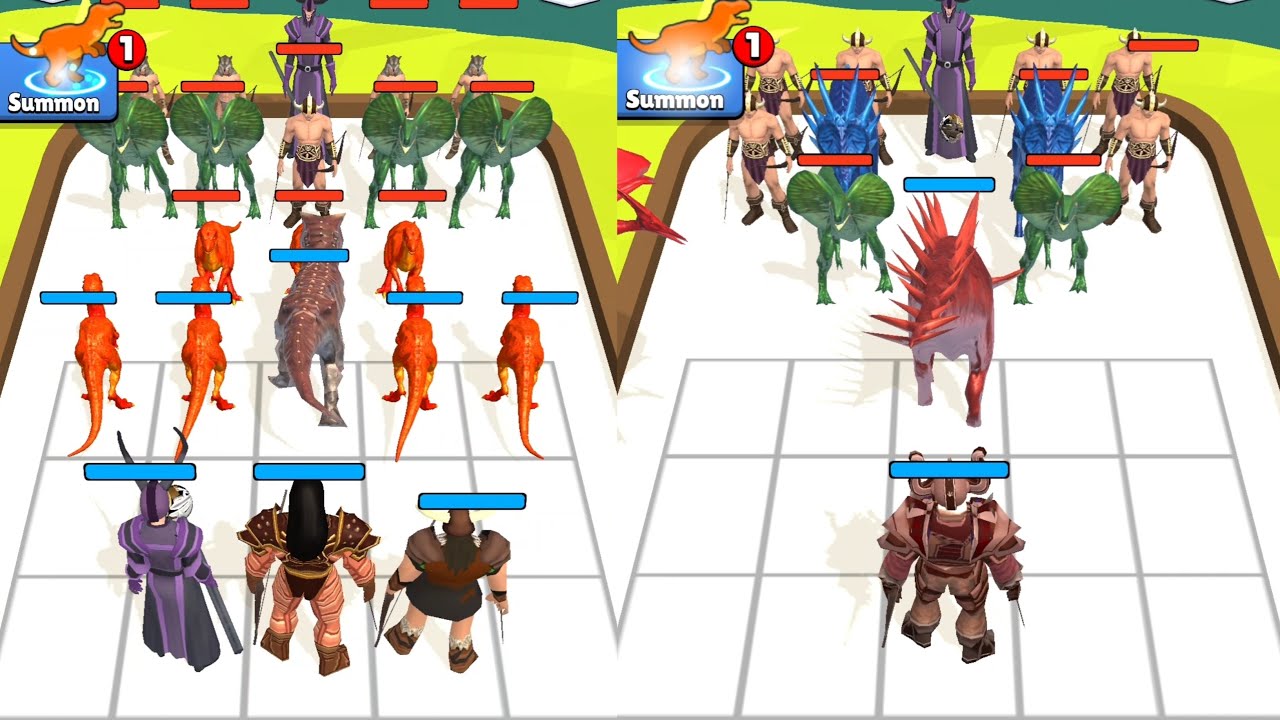 Merge Master Archers vs DINOSAURS! 🦖🏹 Ultimate Battle