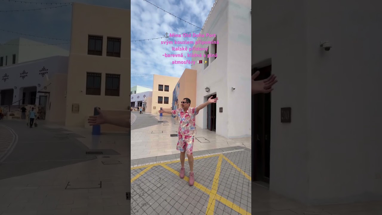 ⚓ Mina Old Doha Port feels like an Italian harbor – colorful, calm, and full of charm. 🇶🇦✨