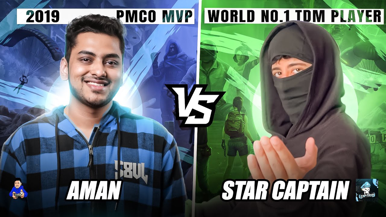 1v1 With Best International TDM Player || Aman vs Star Captain