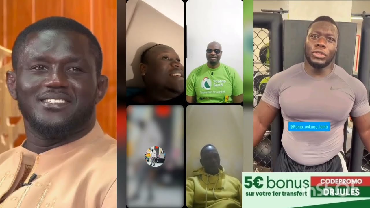 Live amateurs nou saf sap ! Balla Gaye / Franc, Modou Lo / Sa Thiés 