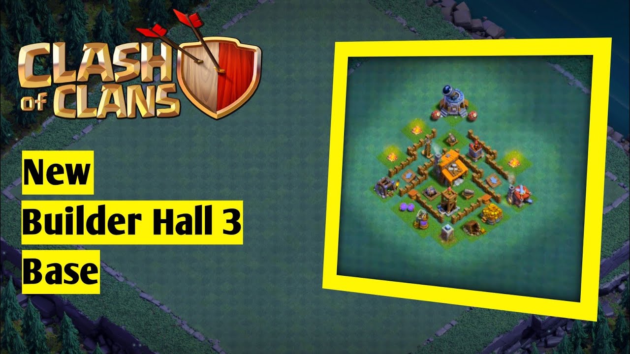 New Best BH3 Trophy[Defence] Base 2021! Builder Hall 3 Trophy Base Design-Clash of Clans.