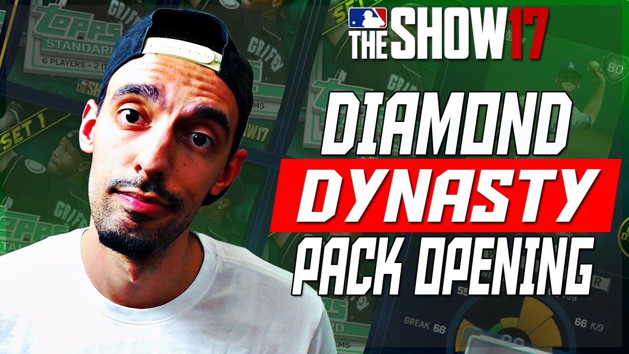 HUNTING FOR DIAMONDS IN DIAMOND DYNASTY! MLB 17 The Show Pack Opening