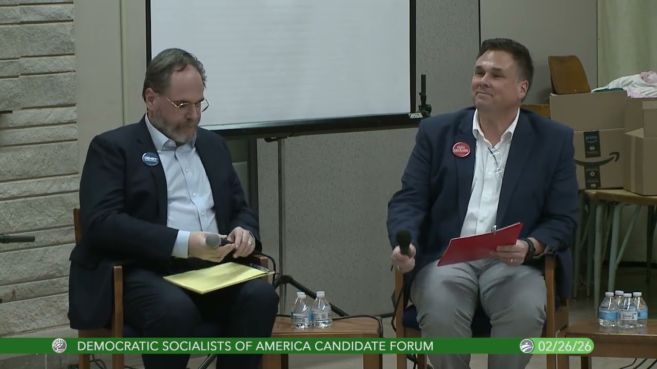 Democratic Socialists Of America Candidate Forum, February 26, 2026