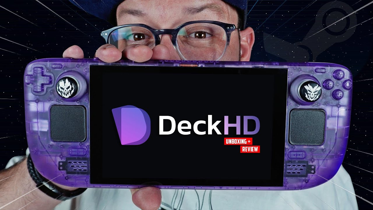 STEAM DECK COM TELA FULL HD - A CUSTOMIZAÇÃO MAIS BRUTAL QUE JÁ FIZ! DECK HD