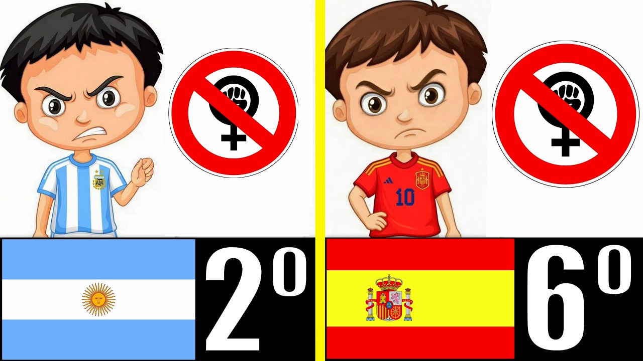 LOS 7 PAÍSES QUE SE ESTÁN VOLVIENDO MACHISTAS