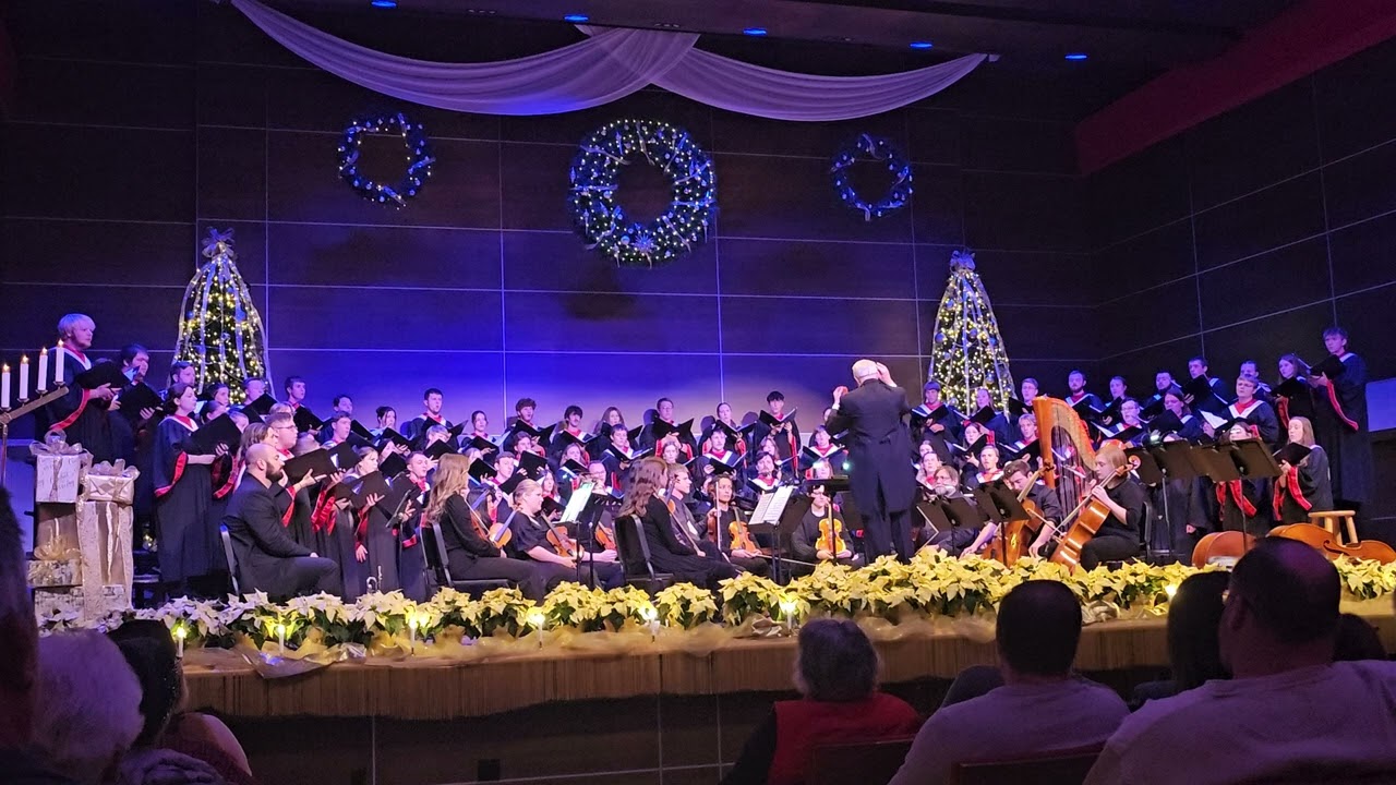 central college 50th anniversary christmas candlelight concert Pella iowa