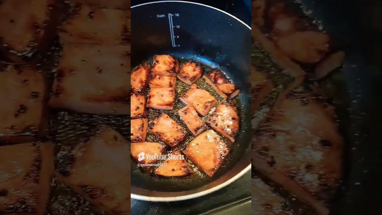 Amazingly Bad Ham Dinner! #badcooking #cooking #shorts
