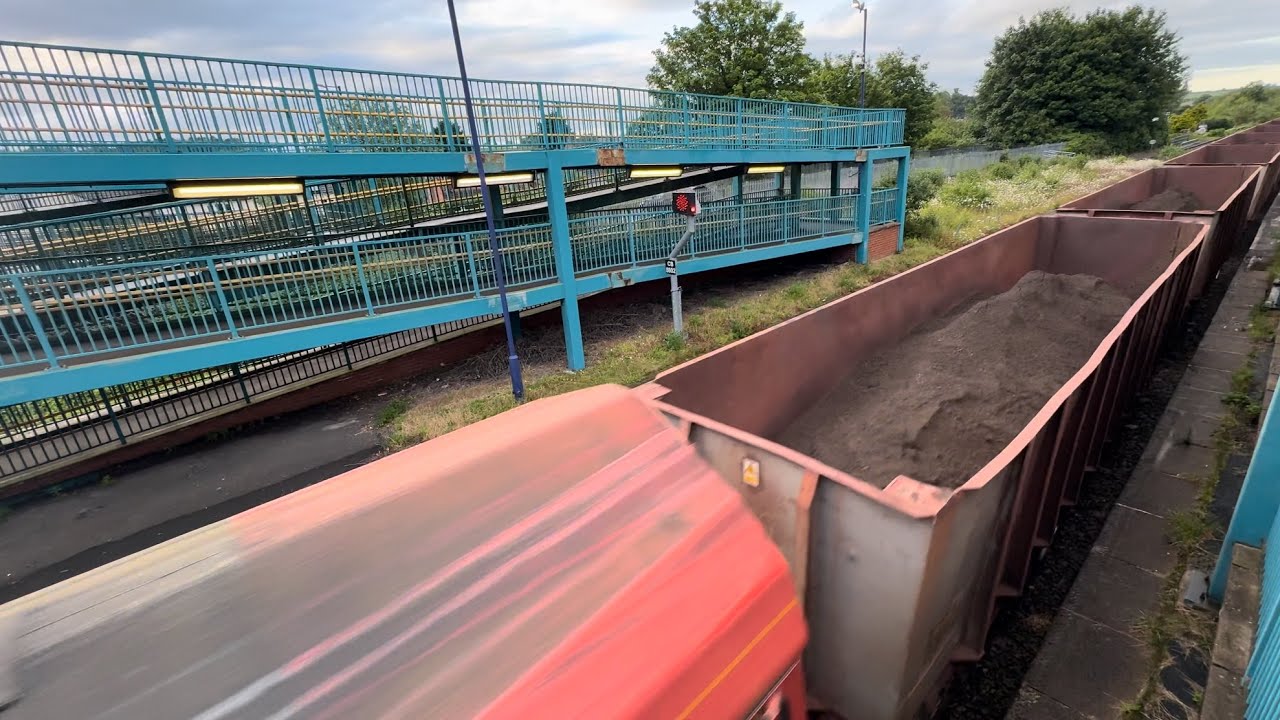 Train spotting at Barnetby Station  11/6/2024