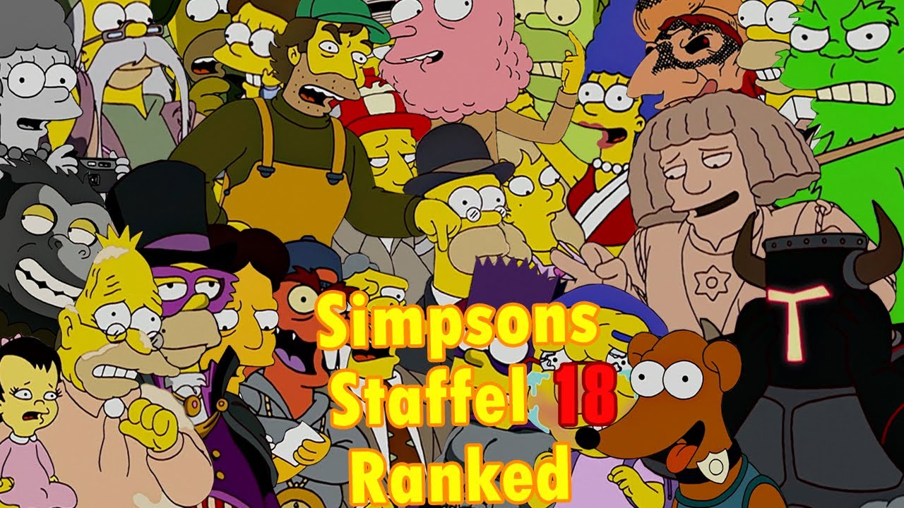 Simpsons Staffel 18 Ranked - Rakie mit e