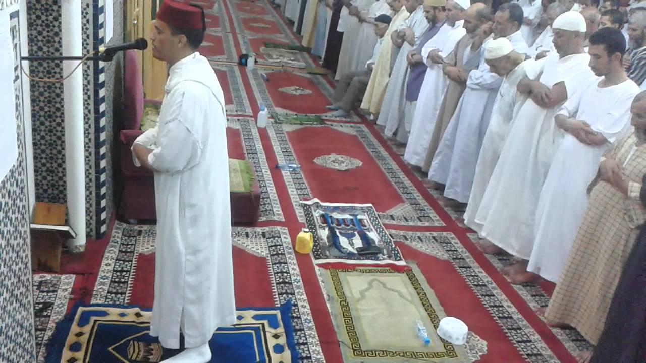 صلاة التراويح بمسجد إندونيسيا القنيطرة 2015