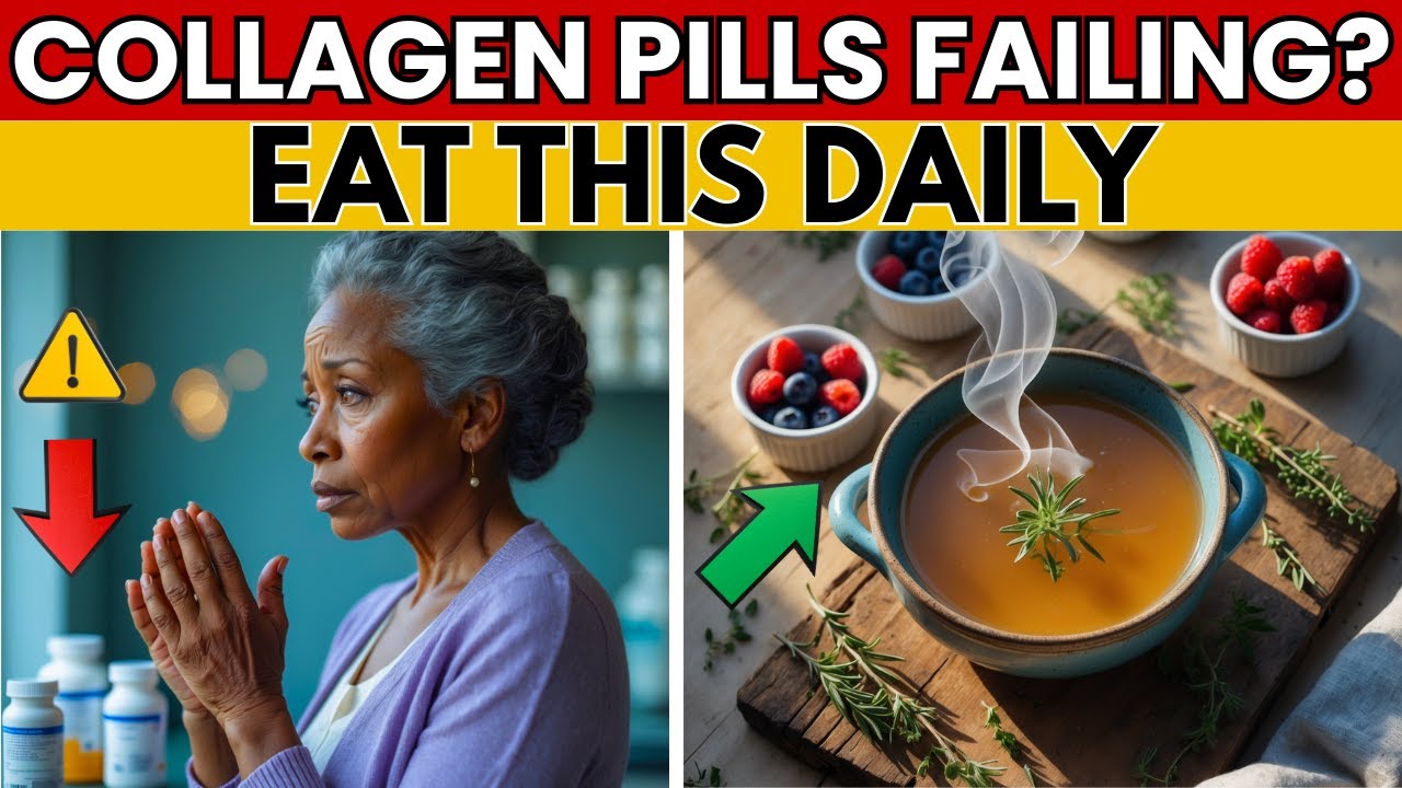 Stop Wasting Money on Collagen Pills – Eat THIS Instead After 60 | Healthy Aging Guide