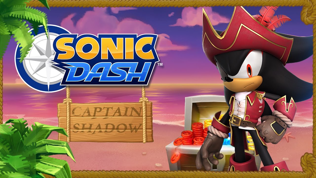 Sonic Dash [30th Anniversary Event] 🏴‍☠️ - Captain Shadow Gameplay Showcase