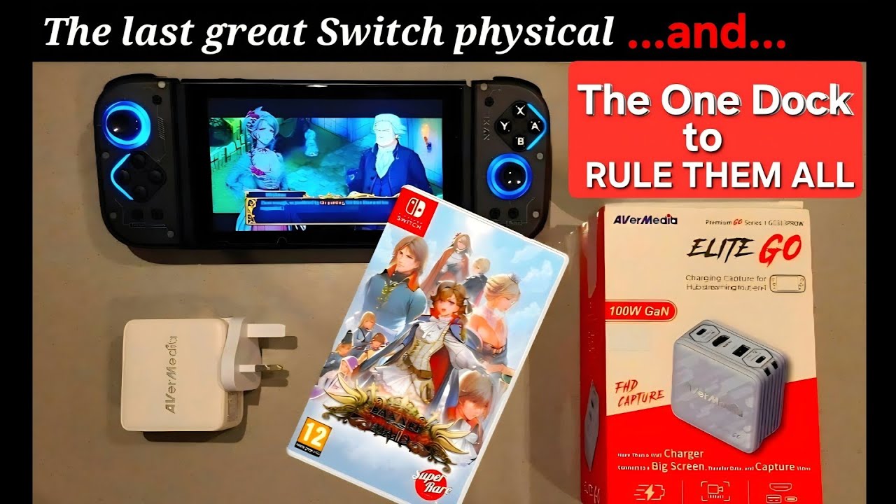 Your handheld needs this dock/charger/capture (AverMedia Elite Go Pro) + The last great Switch cart?