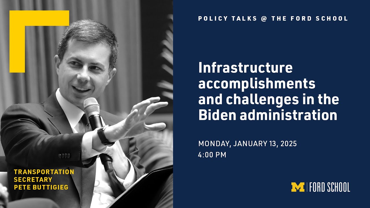 Pete Buttigieg: Infrastructure accomplishments & challenges in the Biden administration