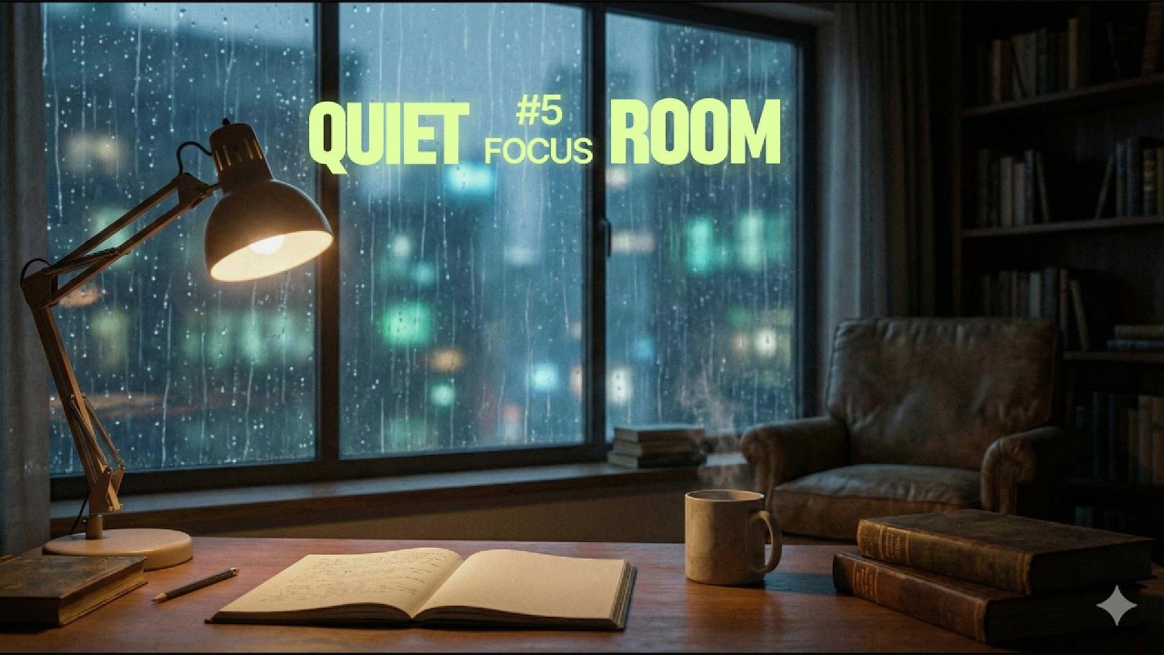 🎼 Quiet Focus Room – A Calm Space for Thinking | 조용히 집중하는 방