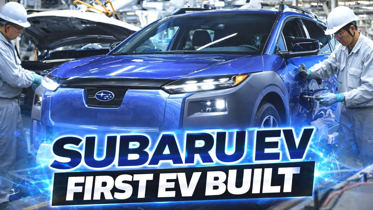 Subaru Begins Building Electric Cars in Japan and the First Model Might Surprise You